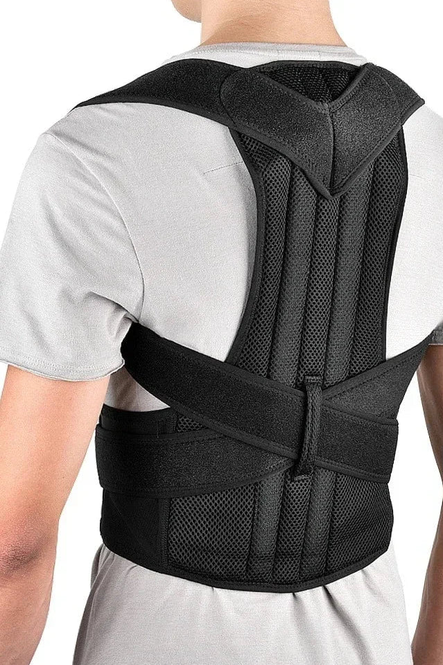 OrthoVanta™ Adjustable Posture Corrector Brace – Back & Shoulder Support